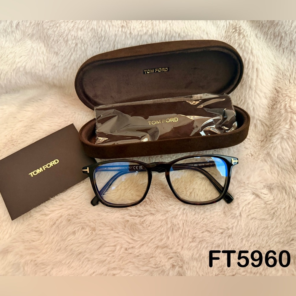 Tom Ford Dark Brown Men's Glasses